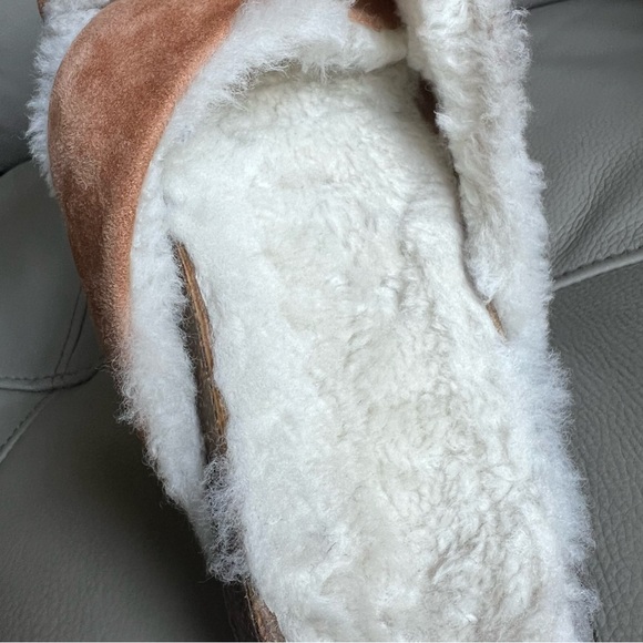 Amputee ONE Right Shoe Sz 41 / US 10 JENNI KAYNE Shearling-Lined  Sandal Suede - Picture 10 of 12